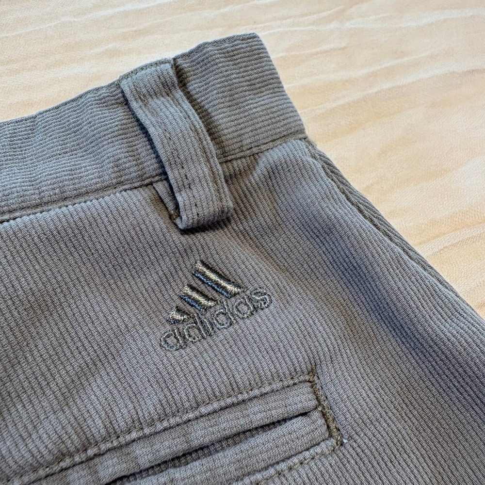 Adidas‎ Womens Olive Balloon Corduroy Skorts Tennis Preppy Olive Skorts Size 12 - Picture 8 of 8